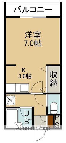 シティコート杉並(1K/3階)の間取り写真