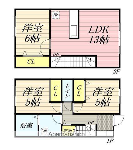 クオーレ(3LDK)の間取り写真