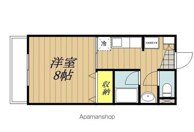 SURPLUS ONEパレスドリーム(1K/1階)の間取り写真