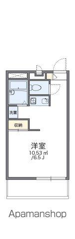 レオパレス五龍星(1K/2階)の間取り写真