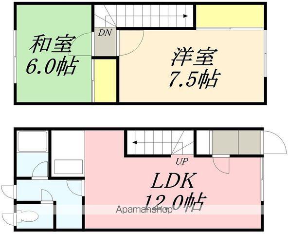 アメニティ桜(2LDK/2階)の間取り写真