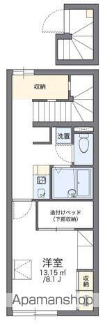 レオパレス花みずき(1K/2階)の間取り写真