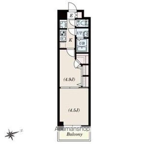 SーRESIDENCE神沢AFFORD12月契約限定キャンペー(2K/1階)の間取り写真