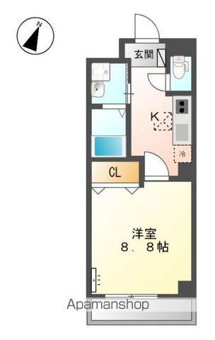 プラン・J(1K/1階)の間取り写真