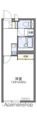レオネクストかのう(1K/2階)の間取り写真