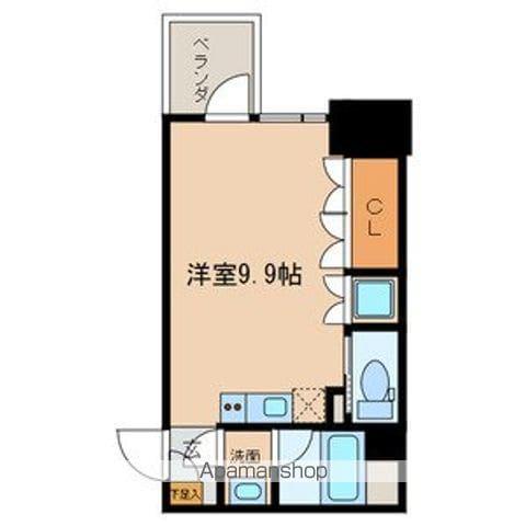 COZY名城公園(ワンルーム/6階)の間取り写真