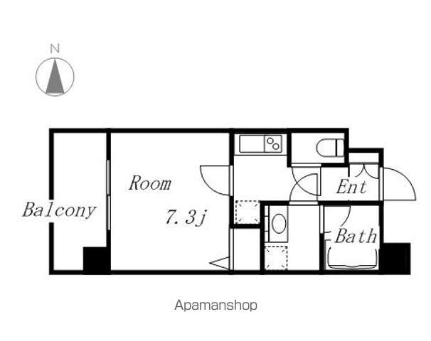 エコロジー栄レジデンス(1K/10階)の間取り写真
