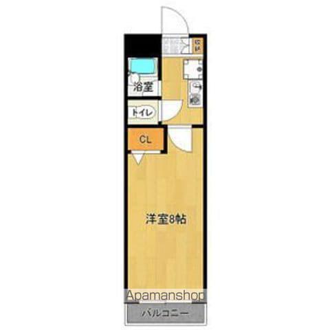 パレスルージュ(1K/2階)の間取り写真