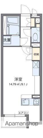 ミランダ三福Ⅲ(ワンルーム/1階)の間取り写真