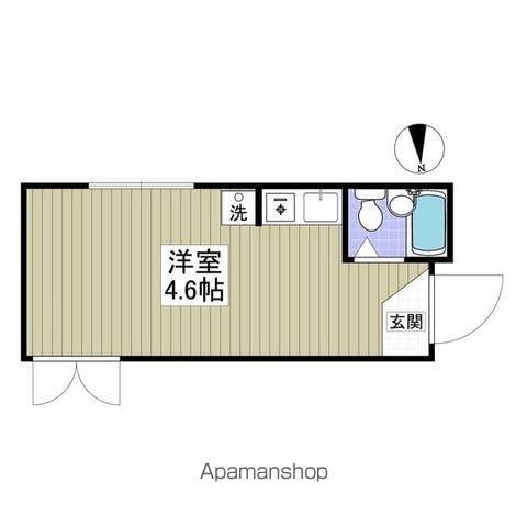 レジデンス中野(ワンルーム/1階)の間取り写真