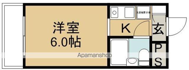 トーシンフェニックスマンション阿佐ヶ谷(1K/3階)の間取り写真