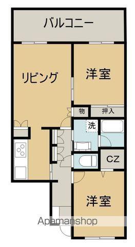 Jライフ(2LDK/1階)の間取り写真