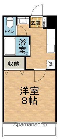 芙蓉ハイツ(1K/3階)の間取り写真