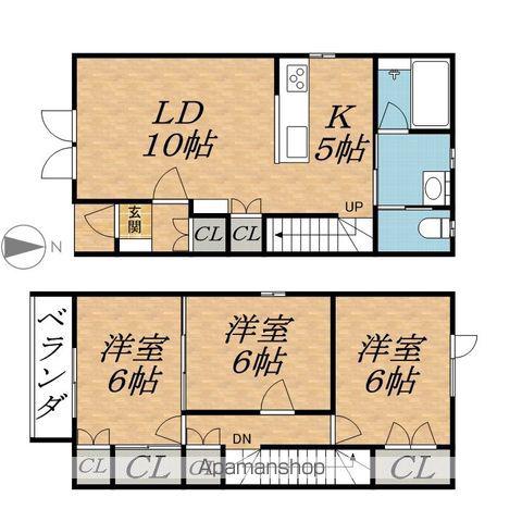 TOWN.T(3LDK)の間取り写真