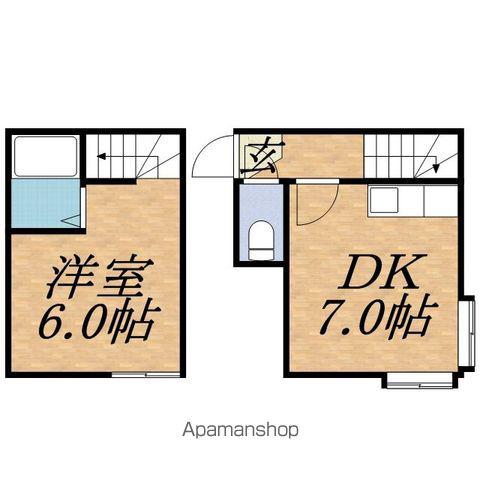 南ステージ5條(1DK/2階)の間取り写真