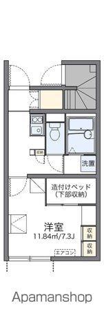 レオパレスマリナⅡ(1K/1階)の間取り写真