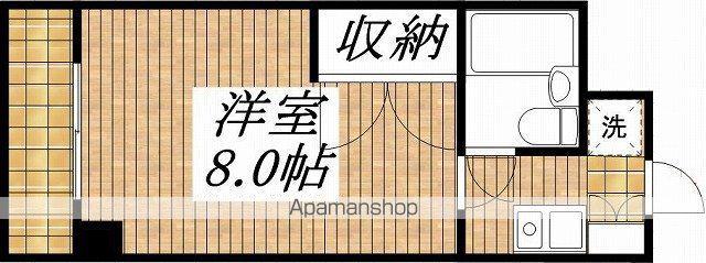 ドミールセッテ国分寺(1K/10階)の間取り写真