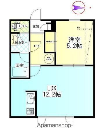 コーポ1139(1LDK/1階)の間取り写真