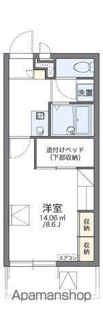 レオパレスGREENHILLS(1K/3階)の間取り写真