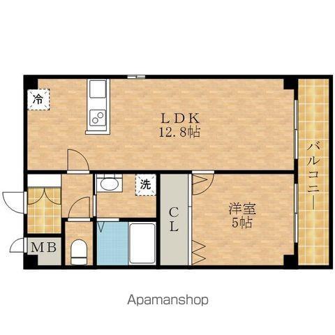 ウエムラグレース忠岡町(1LDK/2階)の間取り写真