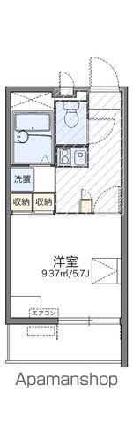 レオパレスNEW リベラルⅡ(1K/2階)の間取り写真