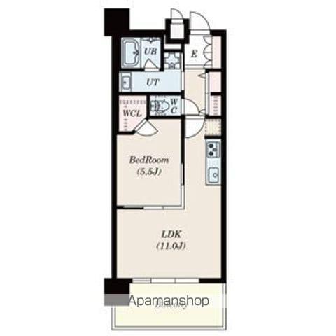 S-RESIDENCE本郷Ⅱ(1LDK/7階)の間取り写真