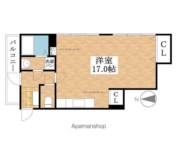 VERONA(ワンルーム/4階)の間取り写真