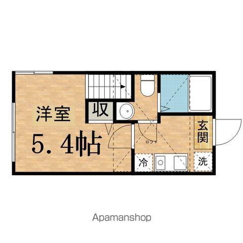 エクセルステージ大塚帝京大学(1K/1階)の間取り写真