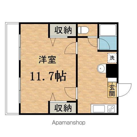 堀口マンション(1K/1階)の間取り写真