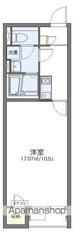 レオネクスト宙(1K/1階)の間取り写真