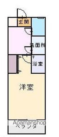 レヴェンテ・モンテ(1K/3階)の間取り写真
