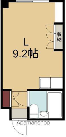 エイトビル(ワンルーム/3階)の間取り写真