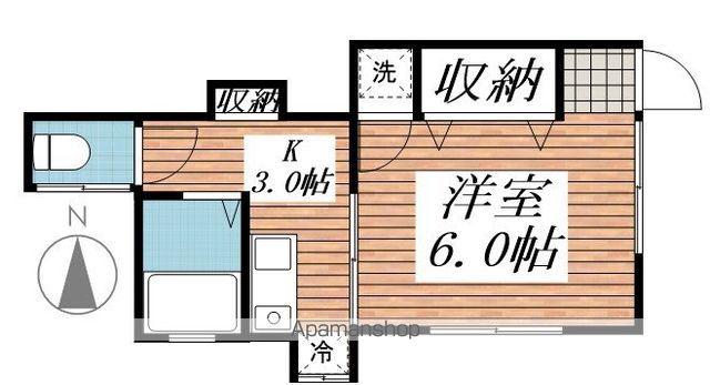 COCO SUMOO(1K/1階)の間取り写真