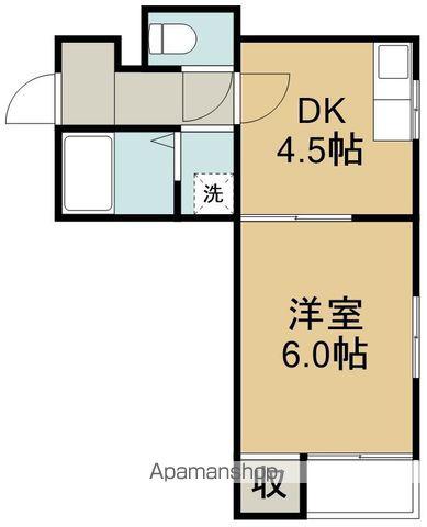 αNEXTタカサゴNO・2(1DK/2階)の間取り写真