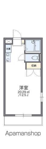 レオパレス赤間(1K/2階)の間取り写真
