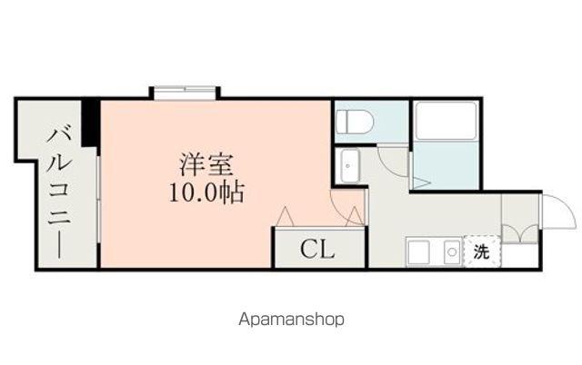 ライズ大江(1K/7階)の間取り写真