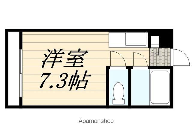 トーシンコーポ旭町(ワンルーム/2階)の間取り写真