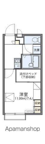 レオパレスシスメゾン(1K/2階)の間取り写真