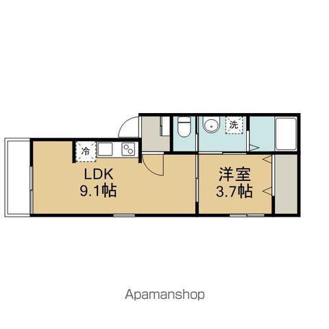 コンパートハウス大曽根(1LDK/3階)の間取り写真