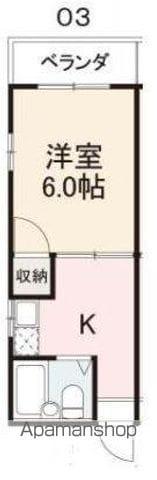 YUTA BUILD1(1K/4階)の間取り写真