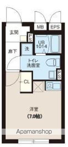 レピュア早稲田レジデンス(ワンルーム/3階)の間取り写真