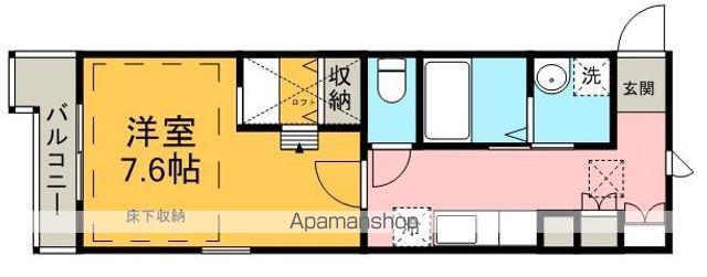 ルネス カメリア(1K/3階)の間取り写真