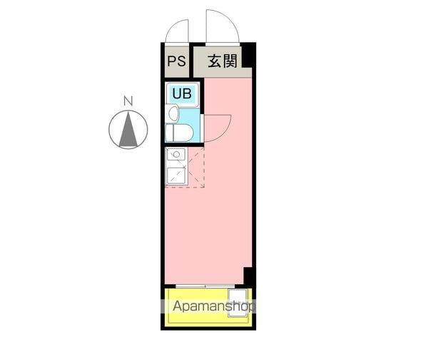 スターヒルズマルサン(ワンルーム/4階)の間取り写真