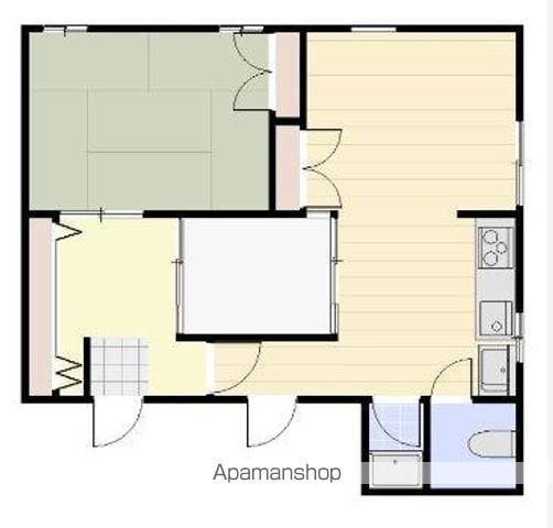 第二プラザ多賀(1LDK/5階)の間取り写真