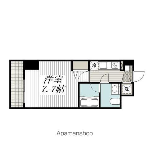SYNEX横濱阪東橋2(1K/5階)の間取り写真