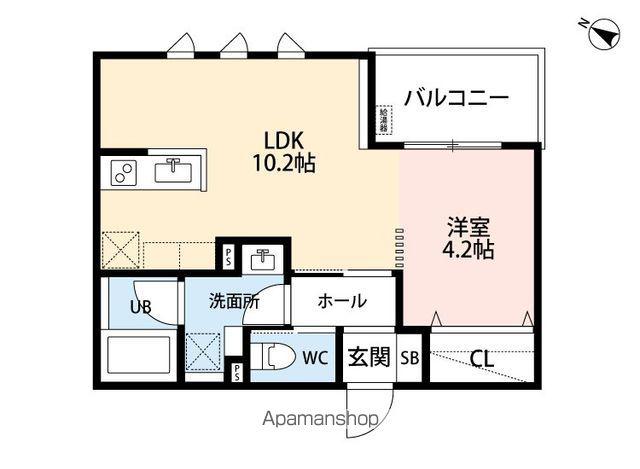 PRIME SECURE ITO(1LDK/3階)の間取り写真