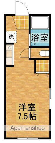 ラズベリーハウスA・B(ワンルーム/1階)の間取り写真