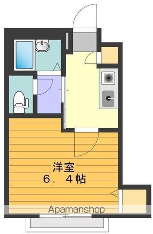 シェモアS(1K/1階)の間取り写真