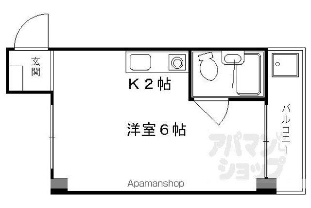 ダイエー第7ビル(1K/5階)の間取り写真