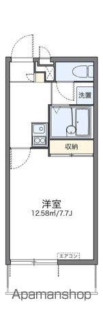 レオパレスマックハウス(1K/3階)の間取り写真
